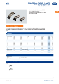 Thumbnail of document Null tranberg R cable clamps tef7250 en gb rstahl 20180